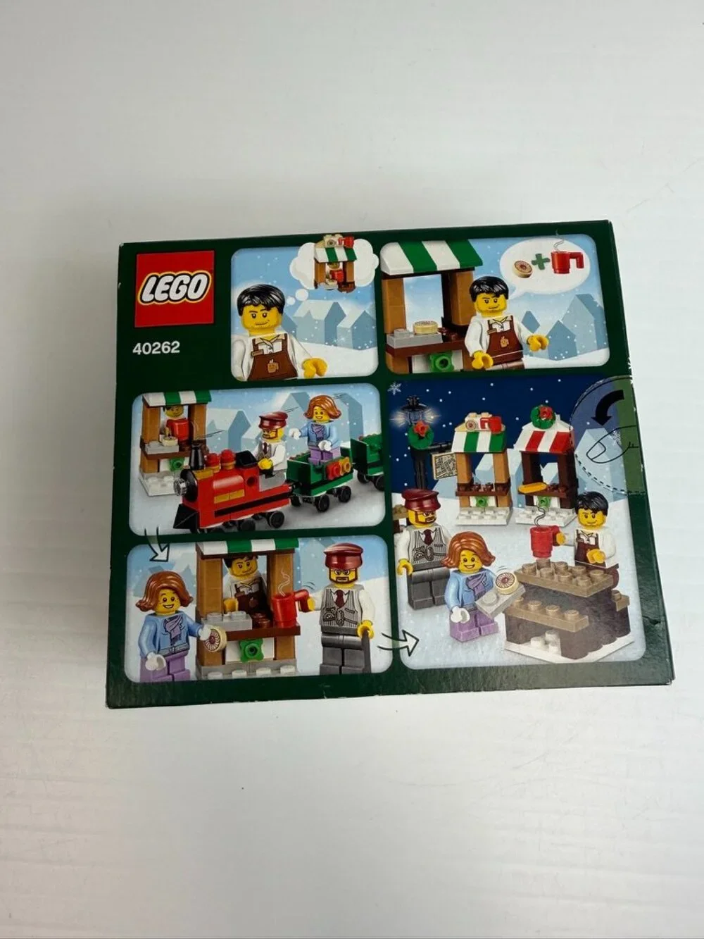 Lego Christmas Train Ride 40262 Figure Toy 169 Piece Collect Play Party Core Ni - Picture 6 of 7